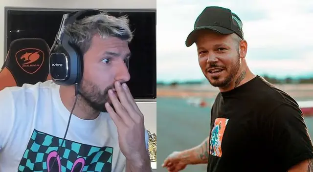 El 'Kun' Agüero le escribió a Residente en redes sociales. El 'Kun' Agüero le escribió a Residente en redes sociales.