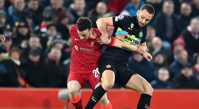 Liverpool vs Inter octavos de final Liverpool vs Inter octavos de final