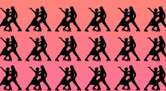 Solo el 3% lo logró: Encuentra la pareja distinta en 5 segundos