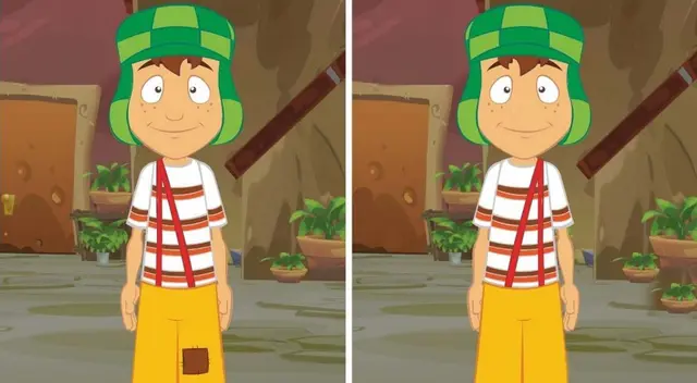 ¿Notas las 5 diferencias del Chavo del 8? solo 1 de cada 10 pudo resolver el reto visual