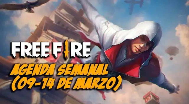 Free Fire: agenda semanal 09 al 14 de marzo