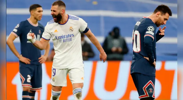 Gracias a Karim Benzema, hincha ganó su apuesta en el PSG vs. Real Madrid. Foto: EFE Gracias a Karim Benzema, hincha ganó su apuesta en el PSG vs. Real Madrid. Foto: EFE