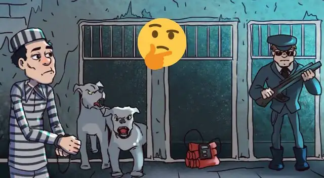 ¿Qué salida es la más segura? Ayúdalo a escapar en este acertijo visual ¿Qué salida es la más segura? Ayúdalo a escapar en este acertijo visual