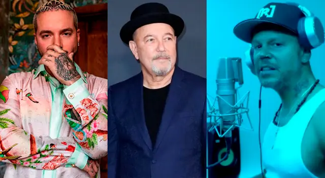 Rubén Blades se pronunció por tiradera de René Pérez y J Balvin.