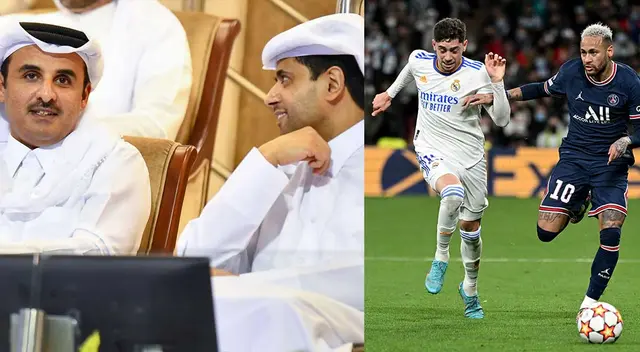 El emir (izquierda) se reunirá este viernes con Al-Khelaifi (presidente del PSG). El emir (izquierda) se reunirá este viernes con Al-Khelaifi (presidente del PSG).