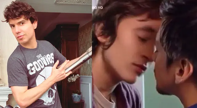 Bruno Pinasco aclaró que primer beso entre personajes masculinos fue en la serie
