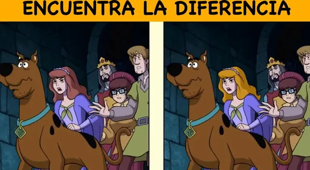 ¡El elenco de scooby doo luce distinto! Encuentra la diferencia en este acertijo visual