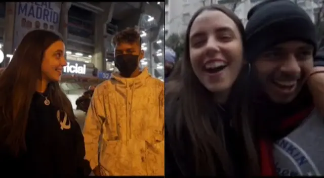 Famosa youtuber uruguaya y su emoción de encontrarse con peruanos en el Bernabéu - VIDEO Famosa youtuber uruguaya y su emoción de encontrarse con peruanos en el Bernabéu - VIDEO
