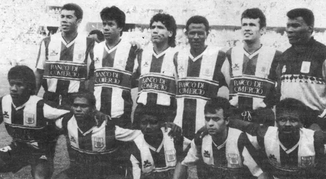 El equipo de Alianza Lima versión 1992 El equipo de Alianza Lima versión 1992