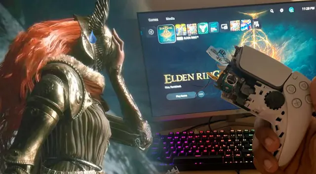 Elden Ring: Jugador furioso rompe su mando de PS5 y lo lamenta en redes Elden Ring: Jugador furioso rompe su mando de PS5 y lo lamenta en redes