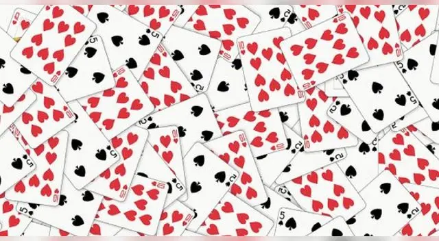 Encuentra la reina de corazones y resuelve el reto visual Encuentra la reina de corazones y resuelve el reto visual