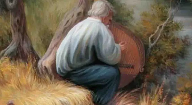 Ubica a todas las personas que están camufladas en la pintura Ubica a todas las personas que están camufladas en la pintura