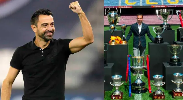 Xavi asumió el buzo del Barcelona a inicios de este 2022.