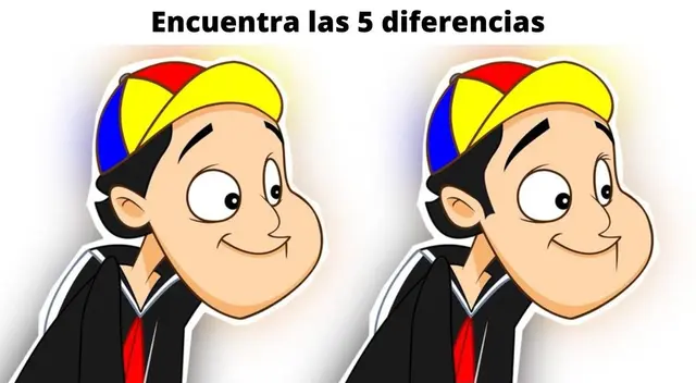 ¿Podrás hallar las 5 diferencias en Quico? Diviértete con este acertijo visual extremo