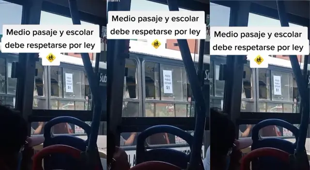 Transportistas se niegan a cobrar pasaje escolar a estudiantes y generan indignación Transportistas se niegan a cobrar pasaje escolar a estudiantes y generan indignación
