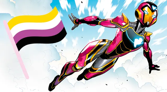 Ironheart introduciría al primer personaje no binaria. Ironheart introduciría al primer personaje no binaria.