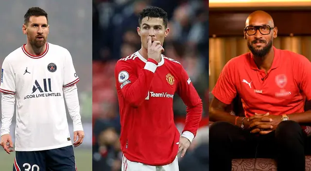 Nicolás Anelka no tuvo piedad con Messi y Cristiano Ronaldo Nicolás Anelka no tuvo piedad con Messi y Cristiano Ronaldo