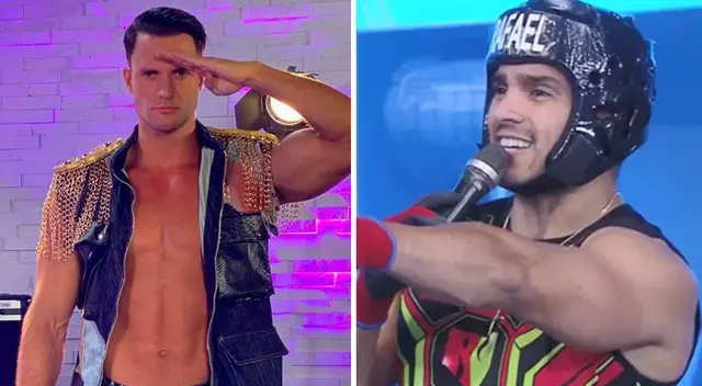 Fabio Agostini y Rafael Cardozo en pelea de box en Esto es guerra.