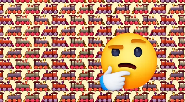 Encuentra los trenes con nieve en este acertijo visual.