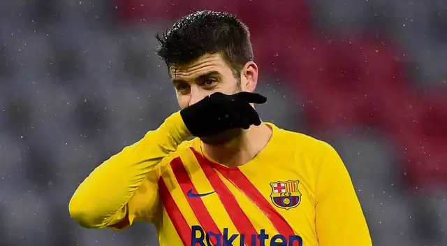 Gerard Piqué disputó todo el partido ante el Real Madrid