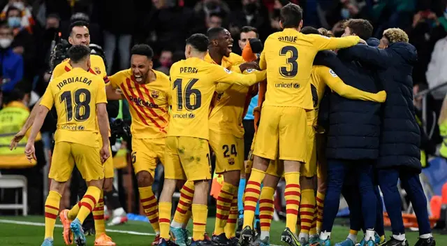 Barcelona ganó el superclásico por 4-0 sobre Real Madrid