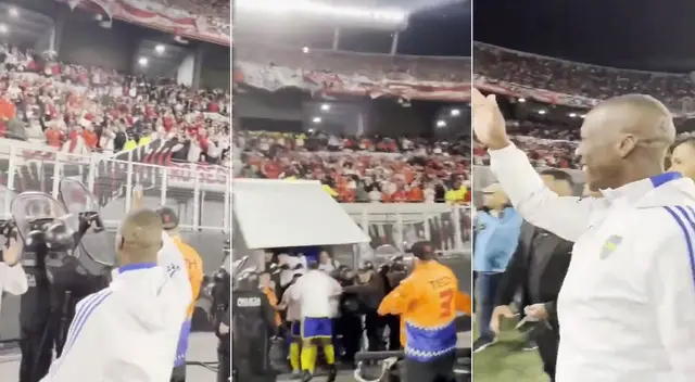 Luis Advíncula provocó a la hinchada de River Plate Luis Advíncula provocó a la hinchada de River Plate
