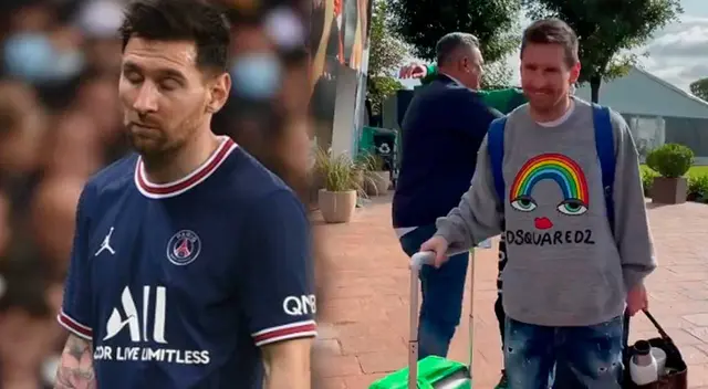 Lionel Messi dejó PSG y llegó a Argentina Lionel Messi dejó PSG y llegó a Argentina
