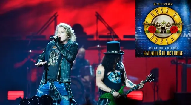 Guns N' Roses anunció concierto en Lima: Todo sobre la preventa de entradas Guns N' Roses anunció concierto en Lima: Todo sobre la preventa de entradas