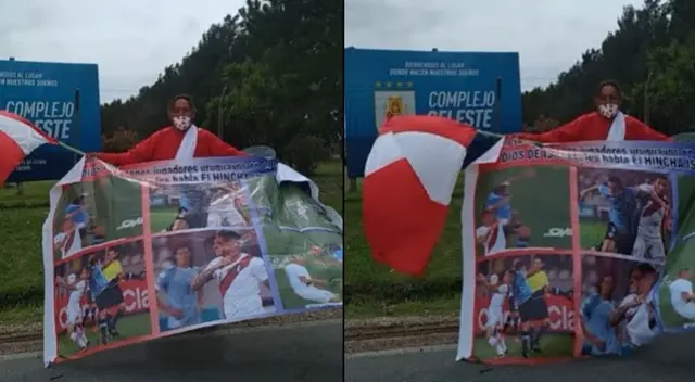 Hincha Israelita visita concentración de Uruguay: "Jueguen al fútbol limpio" - VIDEO Hincha Israelita visita concentración de Uruguay: "Jueguen al fútbol limpio" - VIDEO