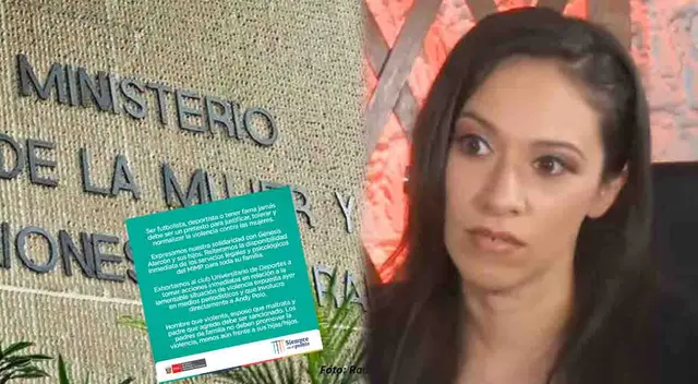 Ministerio de la Mujer envió pronunciamiento por el caso de Génesis Alarcón