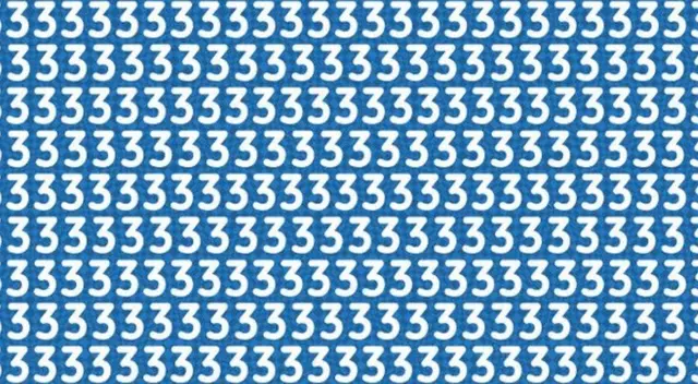 ¿Tienes un ojo de halcón? Intenta encontrar la letra 'E' en este acertijo visual ¿Tienes un ojo de halcón? Intenta encontrar la letra 'E' en este acertijo visual