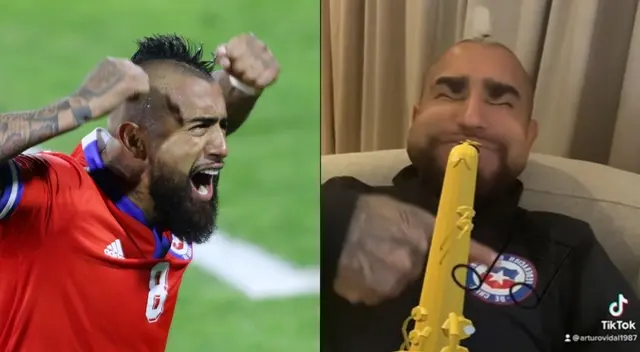 Arturo Vidal y su peculiar mensaje de aliento a la Selección Chilena.