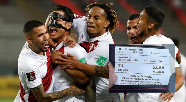 Hincha peruano apuesta S/1500 a Perú y busca hacerse millonario en el duelo frente a Uruguay Hincha peruano apuesta S/1500 a Perú y busca hacerse millonario en el duelo frente a Uruguay