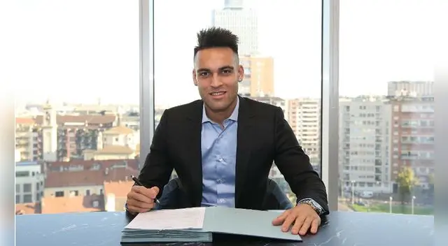 Lautaro Martínez llegó en 2018 al Inter. Foto: Inter de Milán