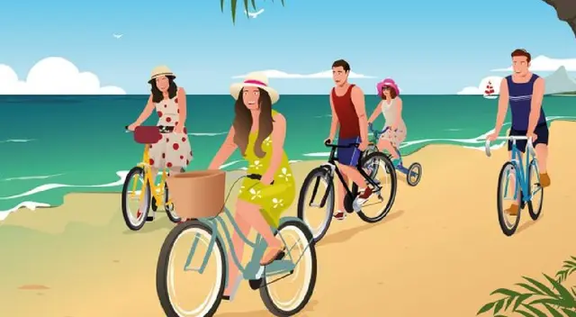 ¿Cuál de todos no anda en bicicleta?: Resuelve el reto visual en pocos segundos ¿Cuál de todos no anda en bicicleta?: Resuelve el reto visual en pocos segundos