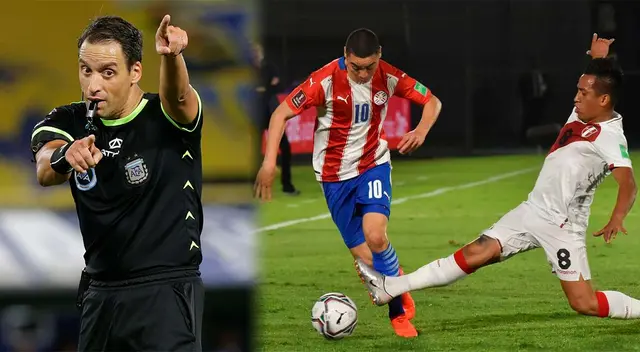 Fernando Rapallini, el árbitro del Perú vs. Paraguay Fernando Rapallini, el árbitro del Perú vs. Paraguay