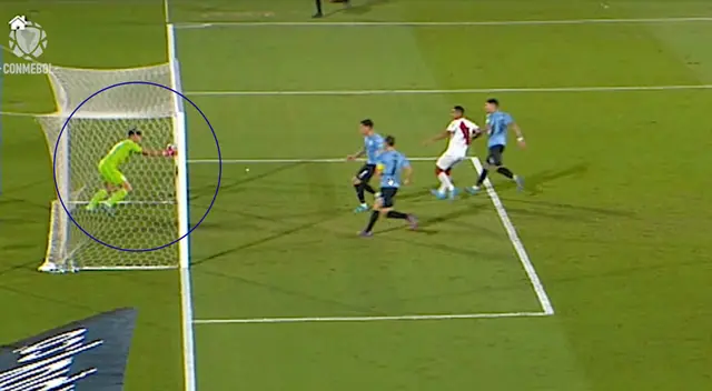 Periodista uruguayo indicó que debió validarse gol para Perú Periodista uruguayo indicó que debió validarse gol para Perú