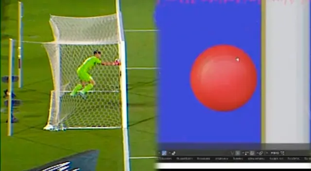 Programa de 3D revelaría que el balón ingresó en su totalidad Programa de 3D revelaría que el balón ingresó en su totalidad