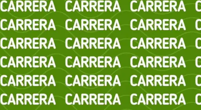 ¿Lo podrás conseguir? Con ojo de halcón ubica a la palabra diferente en el reto visual