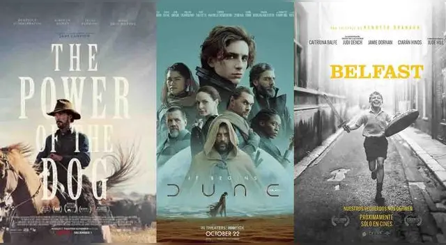 Películas con más nominaciones