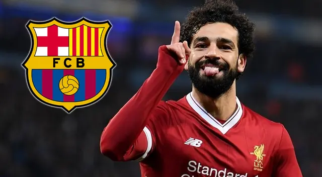 Salah podría fichar por Barcelona en el próximo mercado de pases Salah podría fichar por Barcelona en el próximo mercado de pases