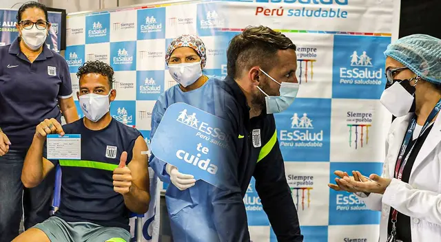 Alianza Lima fue vacunado contra la Covid-19 Alianza Lima fue vacunado contra la Covid-19