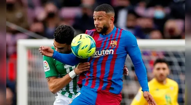 Memphis Depay podría dejar a mitad de año el Barcelona. Foto: EFE Memphis Depay podría dejar a mitad de año el Barcelona. Foto: EFE