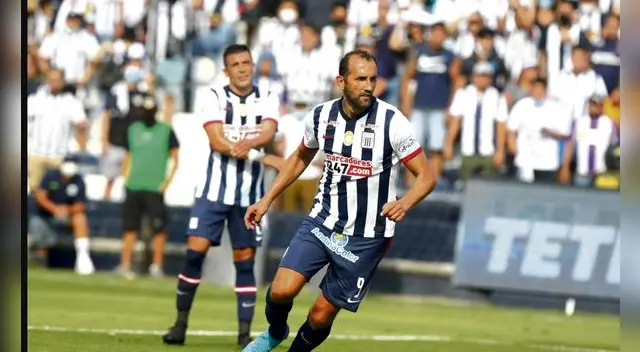 Hernán Barcos disputará su primera Copa Libertadores con Alianza Lima. Foto: Luis Jiménez