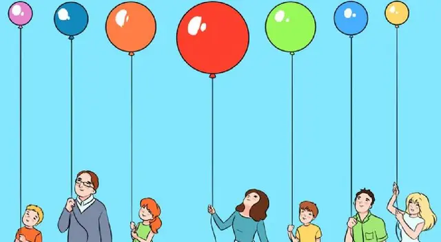 ¿Cuál de los globos está más cerca del techo? Desafía a tu mente con este acertijo ¿Cuál de los globos está más cerca del techo? Desafía a tu mente con este acertijo