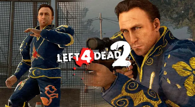 Left 4 Dead 2: modder peruano diseña traje para Nick inspirado en Saya