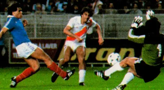 Perú venció a Francia con gol de Juan Carlos Oblitas rumbo a España 82'