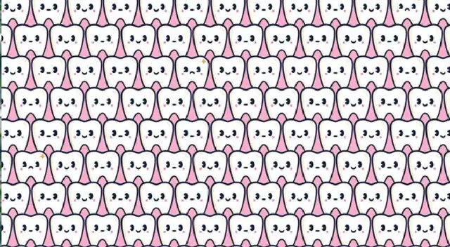 Encuentra las muelas picadas y resuelve el reto visual nivel avanzado ¡Tienes 5 segundos! Encuentra las muelas picadas y resuelve el reto visual nivel avanzado ¡Tienes 5 segundos!