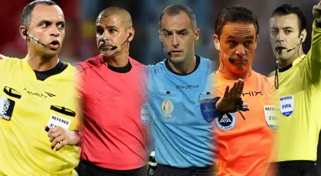 Eliminatorias CONMEBOL Qatar 2022 Fecha 18: árbitros