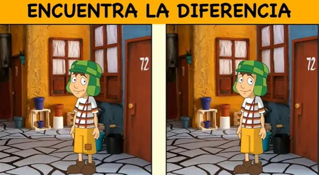 ¿Logras ver la única diferencia en la imagen del Chavo? resuelve este increíble reto para fanáticos